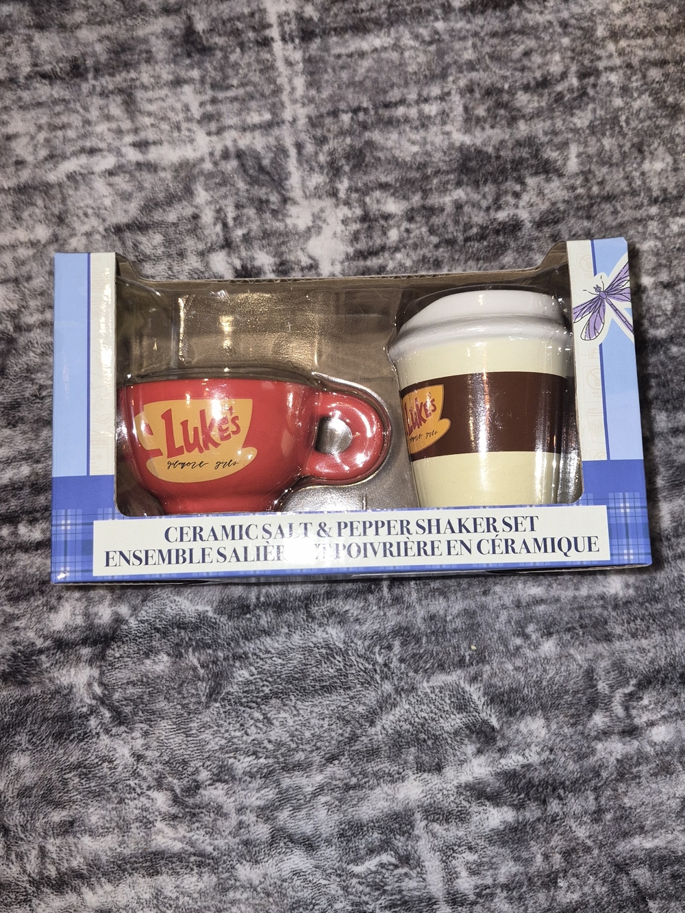 Gilmore Girls Luke’s Diner Ceramic Salt & Pepper Shaker Set